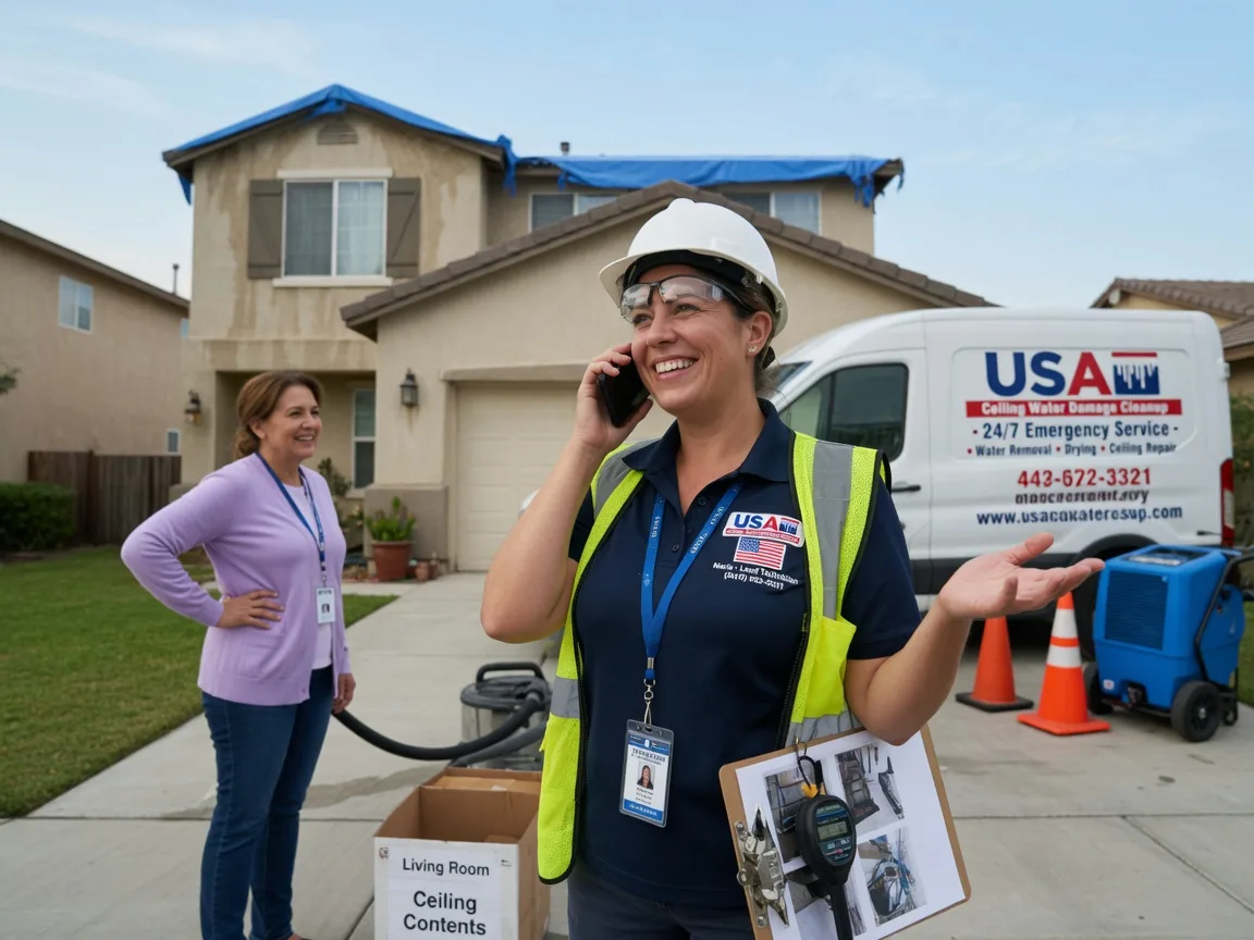 Ceiling Water Damage Restoration New Memphis, IL FAQs